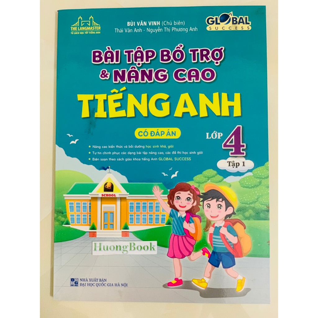 Sách - Bài tập bổ trợ và nâng cao tiếng anh lớp 4 tập 1 GLOBAL SUCCESS -