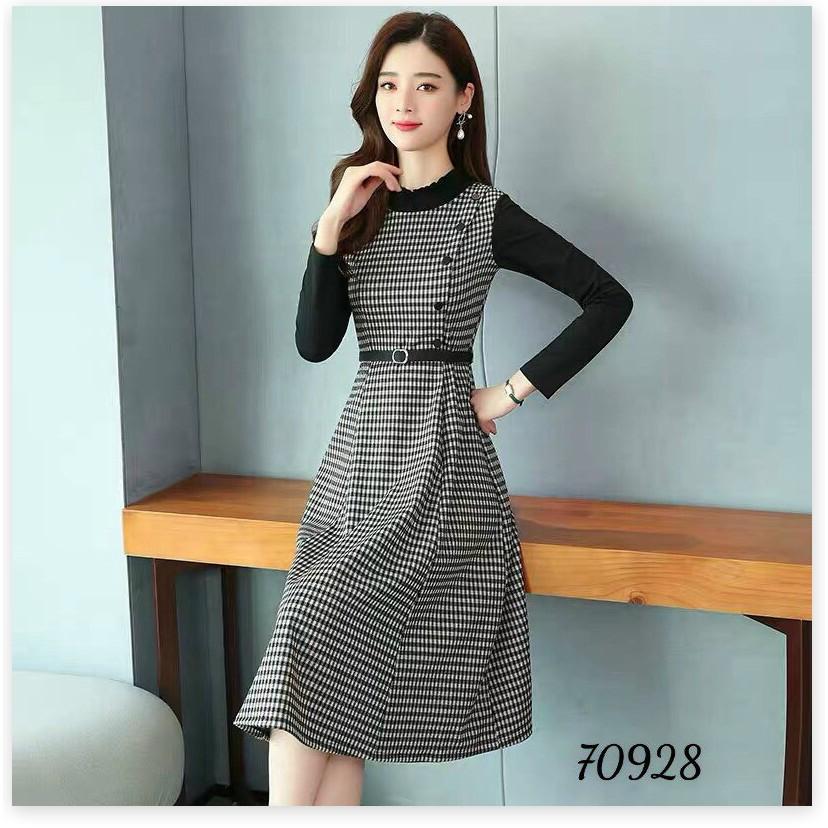 ĐẦM XÒE VOAN LỤA NỮ HỌA TIẾT CỰC ĐẸP