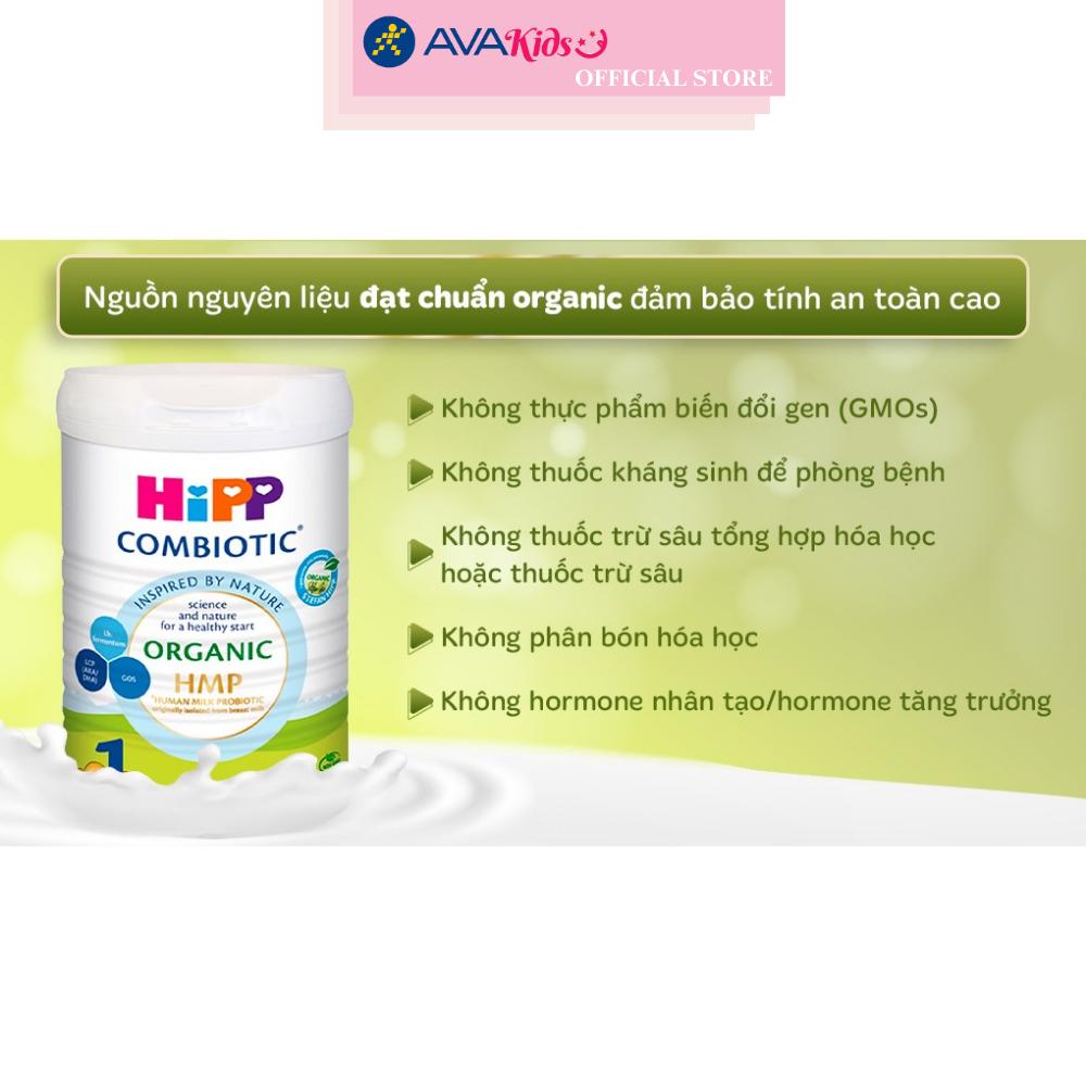 Sữa bột HiPP Organic Combiotic số 1 800g (0 - 6 tháng)