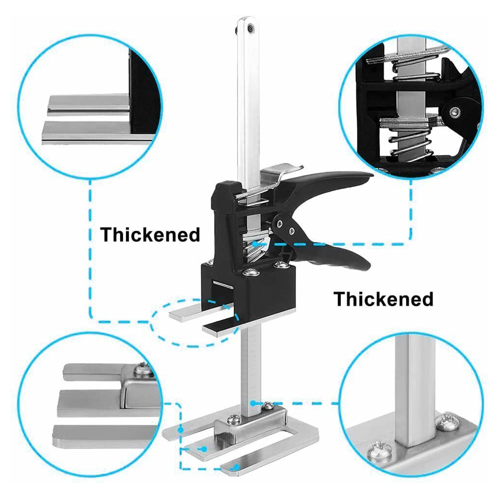 2xLabor-saving Arm Board Lifter Cabinet Jack Door Use Hand Tool Effort Ele 288