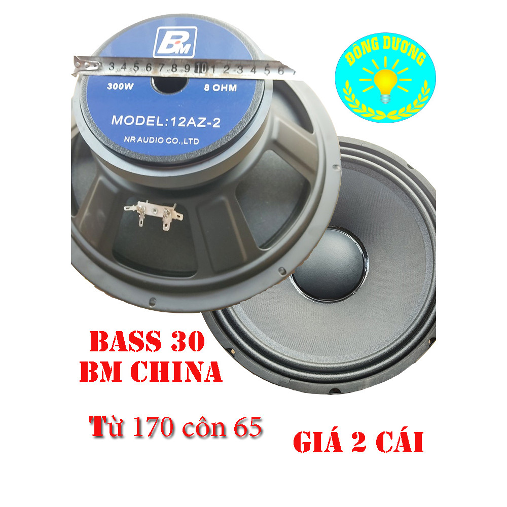 CỦ LOA FULL 30 BM AUDIO XƯƠNG SẮT TỪ 156 COIL 65 GÂN VẢI - HÀNG NHẬP KHẨU