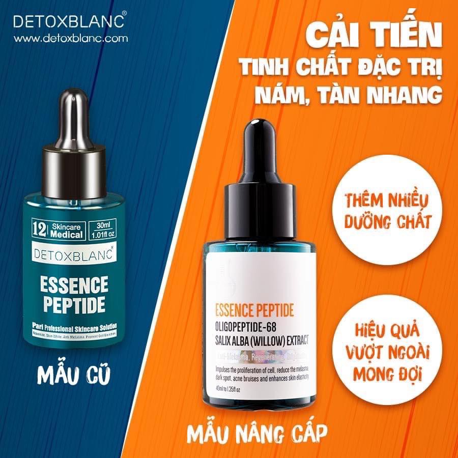 Serum hỗ trợ Trị Nám Detox Blanc Essence Peptide (30ml)