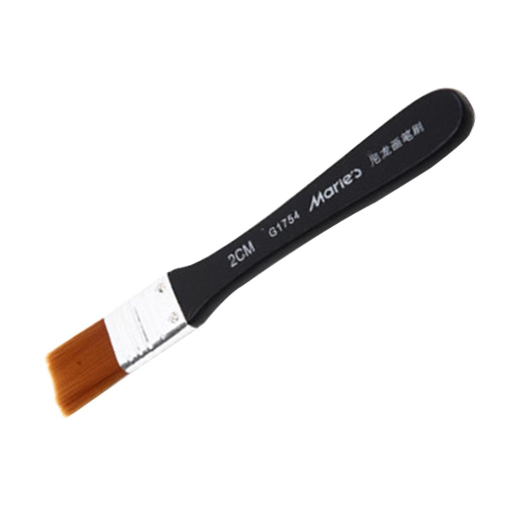 Nylon paint brush for acrylic watercolor wood wall watercolor art