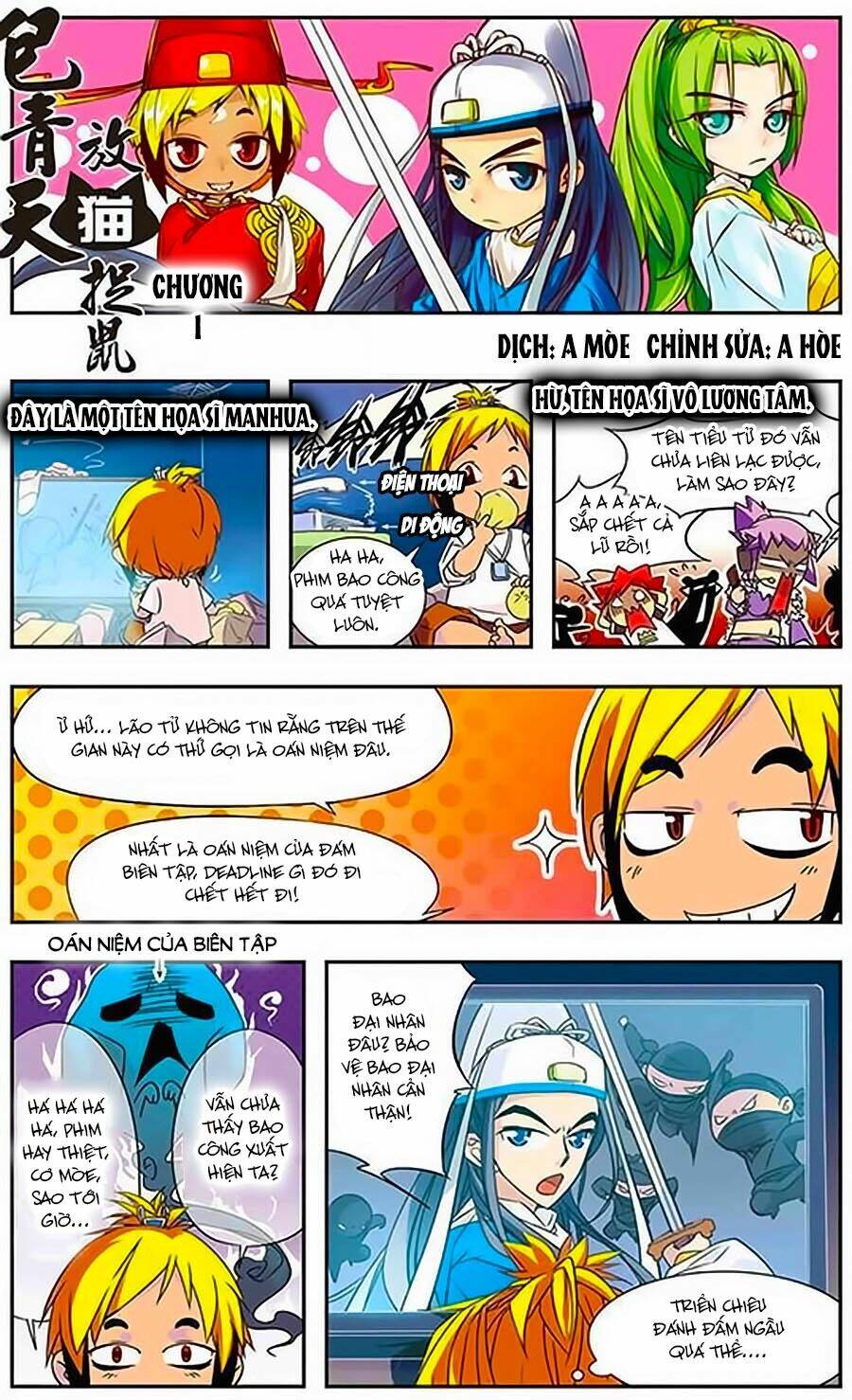 bao thanh thiên thả mèo bắt chuột chapter 1 1