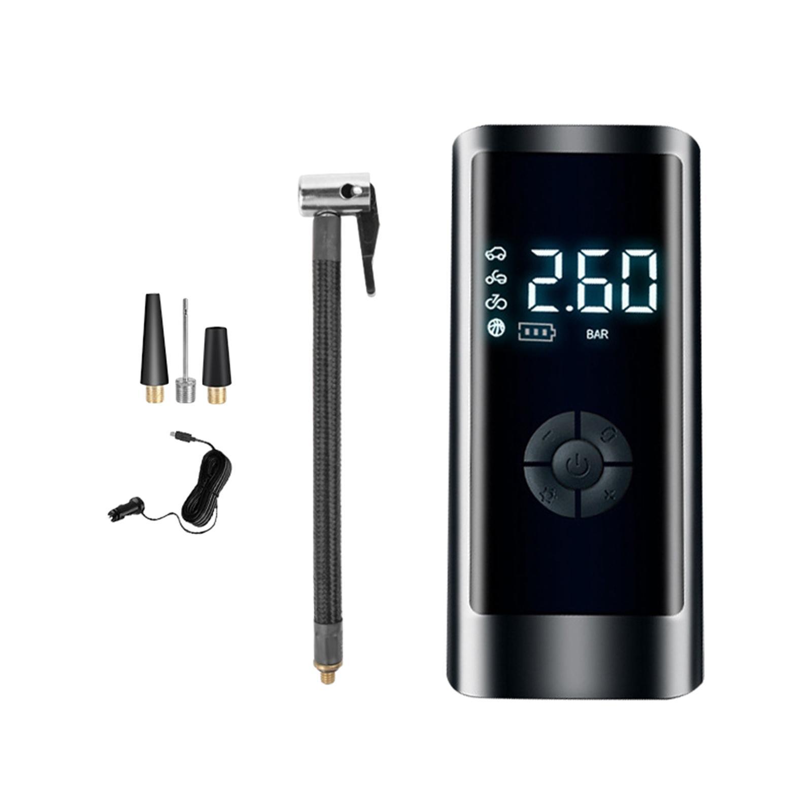 Tire Inflator Tire Air Pump Multi Purpose Dissipation Car Tire Inflatable Pump Air Compressor Tire Inflator for Bicycles Ball