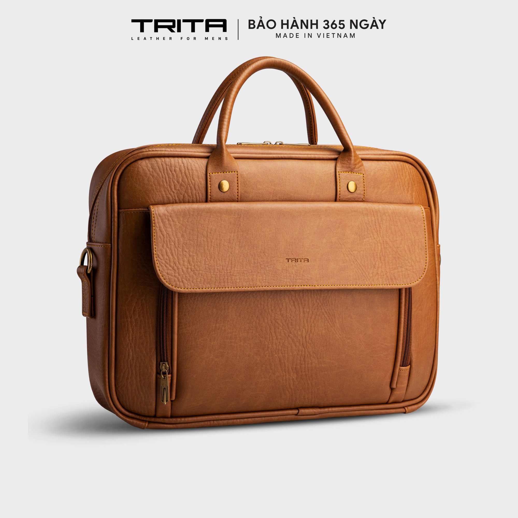 Cặp Công Sở Đa Năng Trita Tca6 - Bò Nhạt