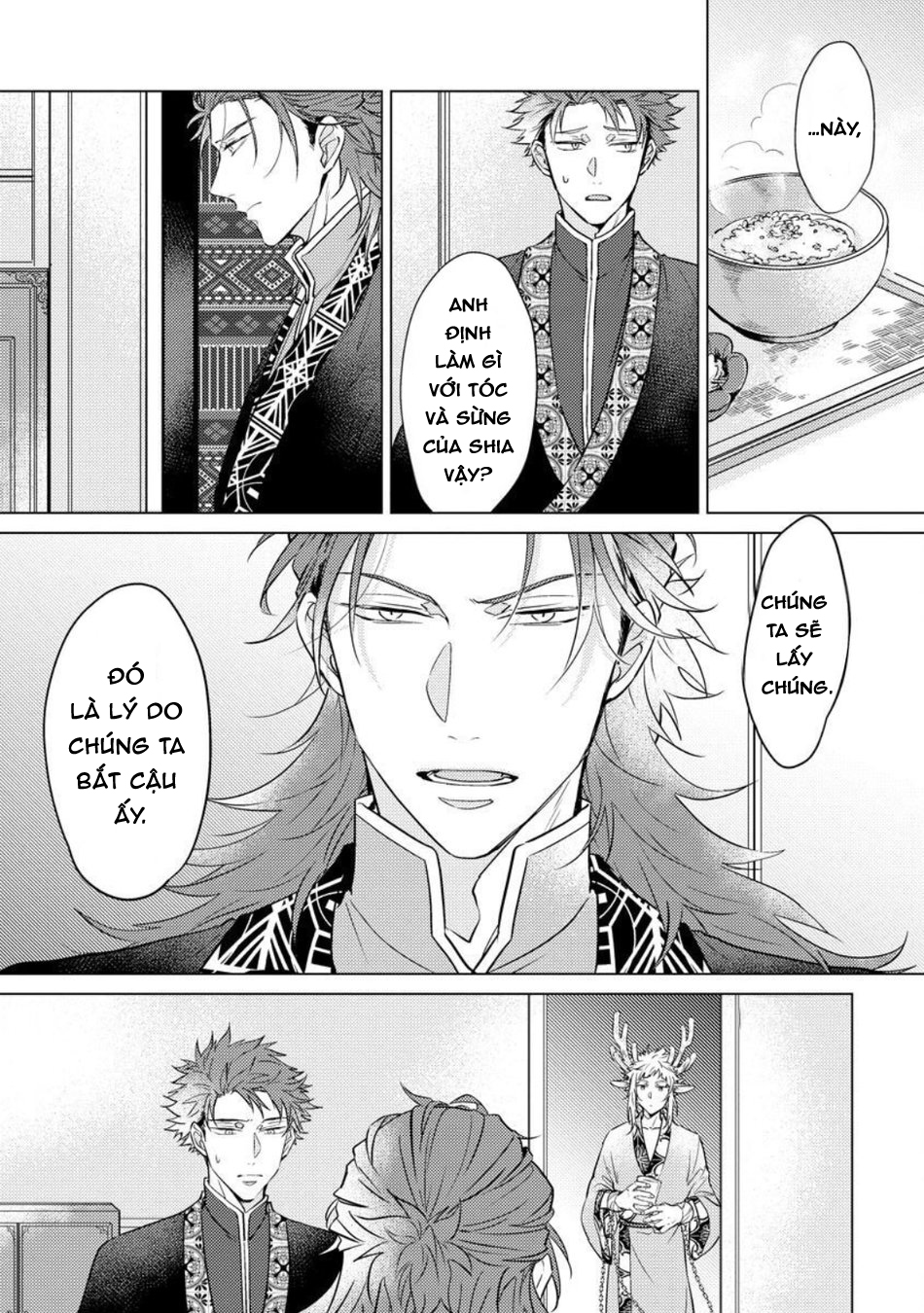 gặp gỡ em, thú nhân màu chàm trắng chapter 4 13