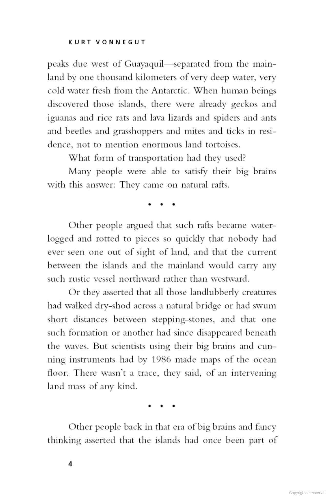 Sách ngoại văn: Galapagos