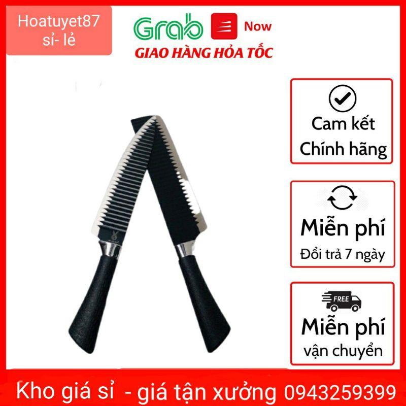 Dao Thái Nhật Lượn Sóng Chống Dính Không Gỉ