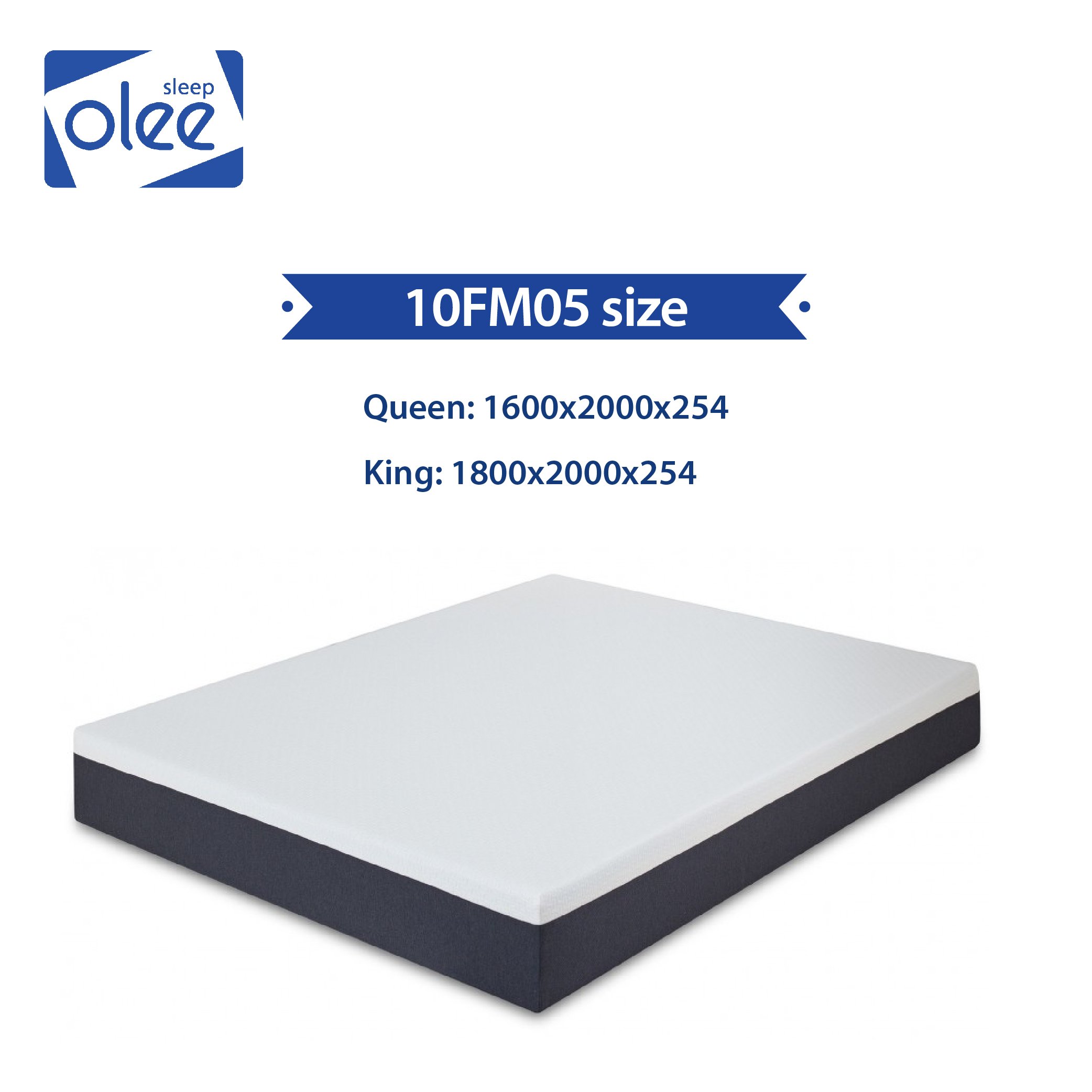 Nệm foam cuộn hút chân không cao cấp OleeSleep Memory Foam – 10FM05