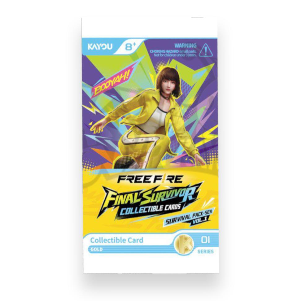Hộp Card Bo Góc - Free Fire - Kayou KC01 (20 Túi)