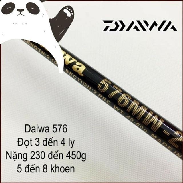 Cần Câu 2 khúc rỗng dài 2m7 DAIWA cần tải cá 10kg