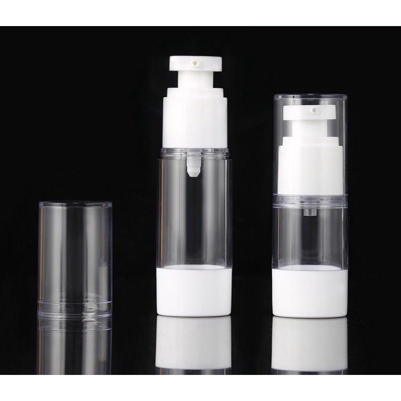 Chai nhựa xịt giọt trong suốt dạng hút chân không tiện lợi (30ml/50ml/100ml)