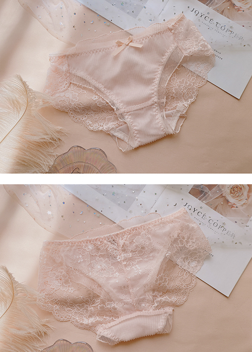 Combo 3 Quần Lót Ren Xuyên Thấu Gợi Cảm, Thoáng Mát, Đáy Cotton 2 Lớp Vệ Sinh Kháng Khuẩn Q127
