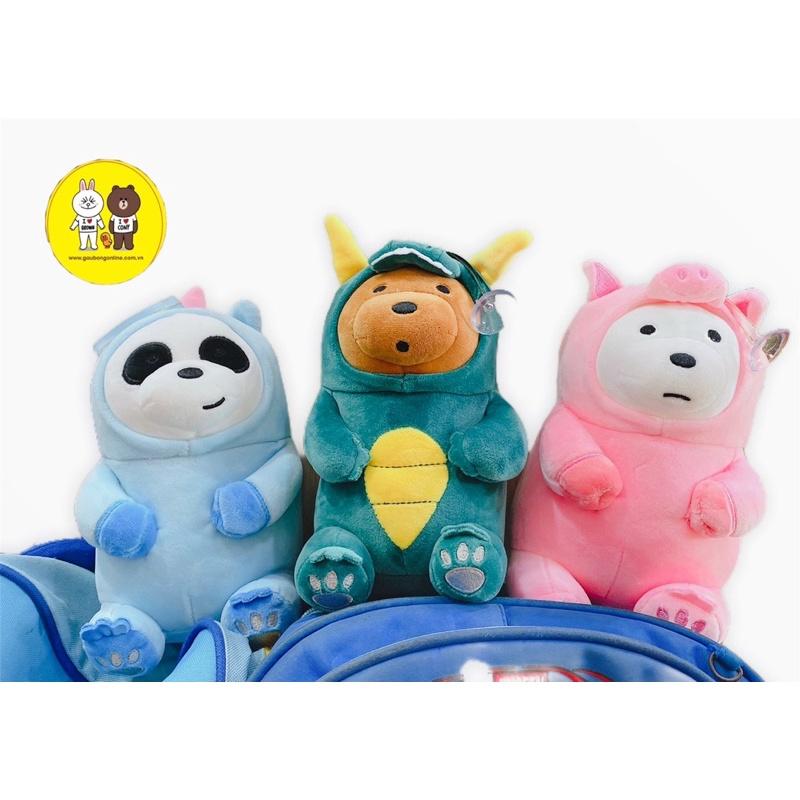 Ba Anh Em Gấu - Gấu Bông Ba Anh Em Gấu Cosplay Ngộ Nghĩnh Cao Cấp - Xưởng Gấu Bông Việt Nam - We are Bears