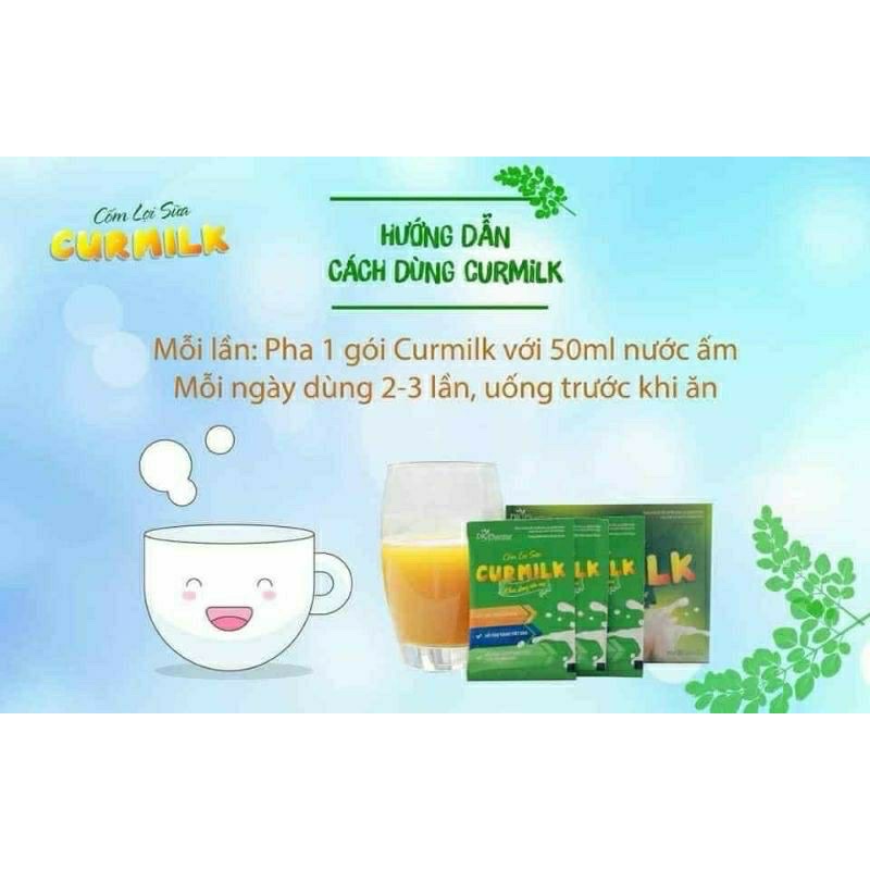 Cốm lợi sữa Curmilk - Sản phẩm của ĐH Dược Hà Nội - Date mới nhất