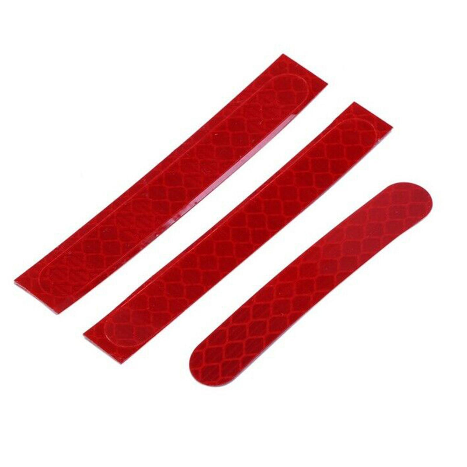 3x Reflective Sticker Self-Adhesive Electric Scooter for ES2 Series Front Rear Fork