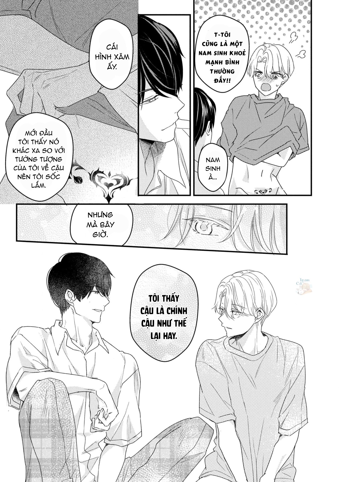 ẩn sau lớp áo học sinh ưu tú chapter 3 21