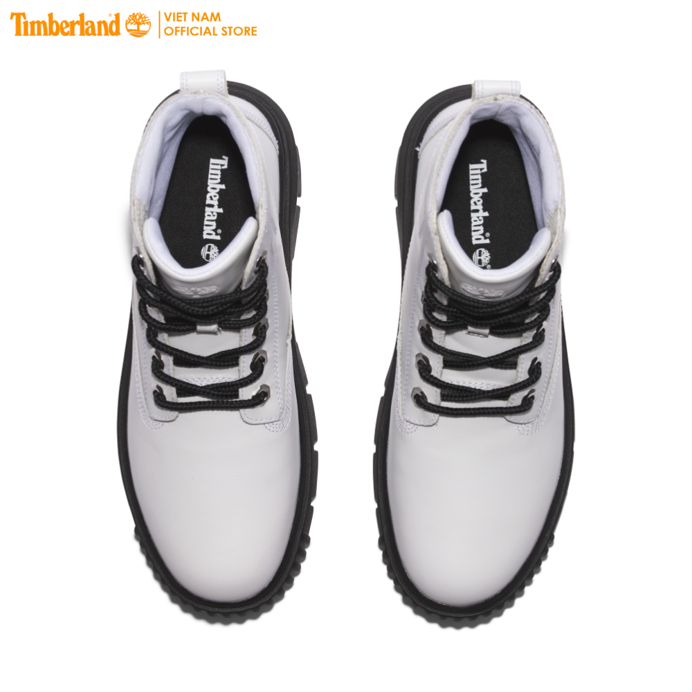 Timberland Giày Boot Nữ - Women's Greyfield Leather Boot White Full Grain TB0A41ZW13