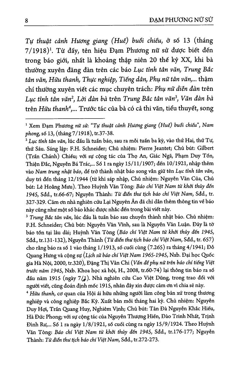 Sách Đạm Phương Nữ Sử - Vấn Đề Phụ Nữ Ở Nước Ta