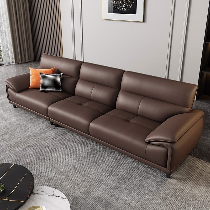 Sofa băng phòng khách bọc da cao cấp BMSF29 Tundo nhiều màu lựa chọn