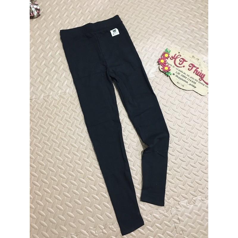 Quần legging len zip không bai xù