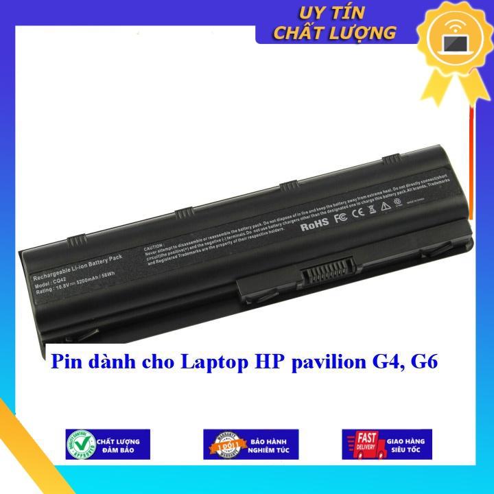 Pin dùng cho Laptop HP pavilion G4 G6 - Hàng Nhập Khẩu MIBAT368