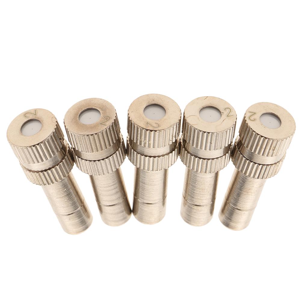 10 x 0.2mm Low Pressure  Nozzle 6mm Mist Nozzle Irrigation Tool