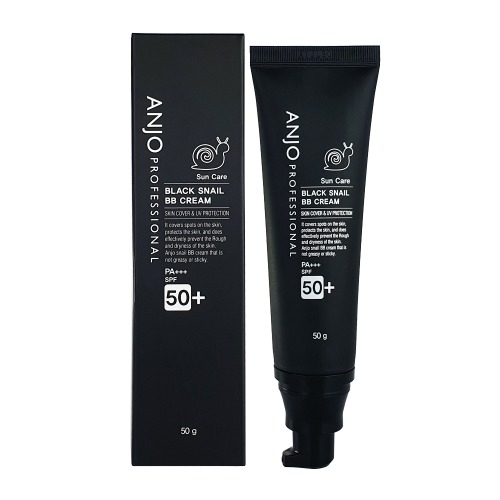 Kem nền BB trang điểm chống nắng, trắng mịn da, che khuyết điểm Hàn Quốc Anjo Professional Black Snail BB cream 50g