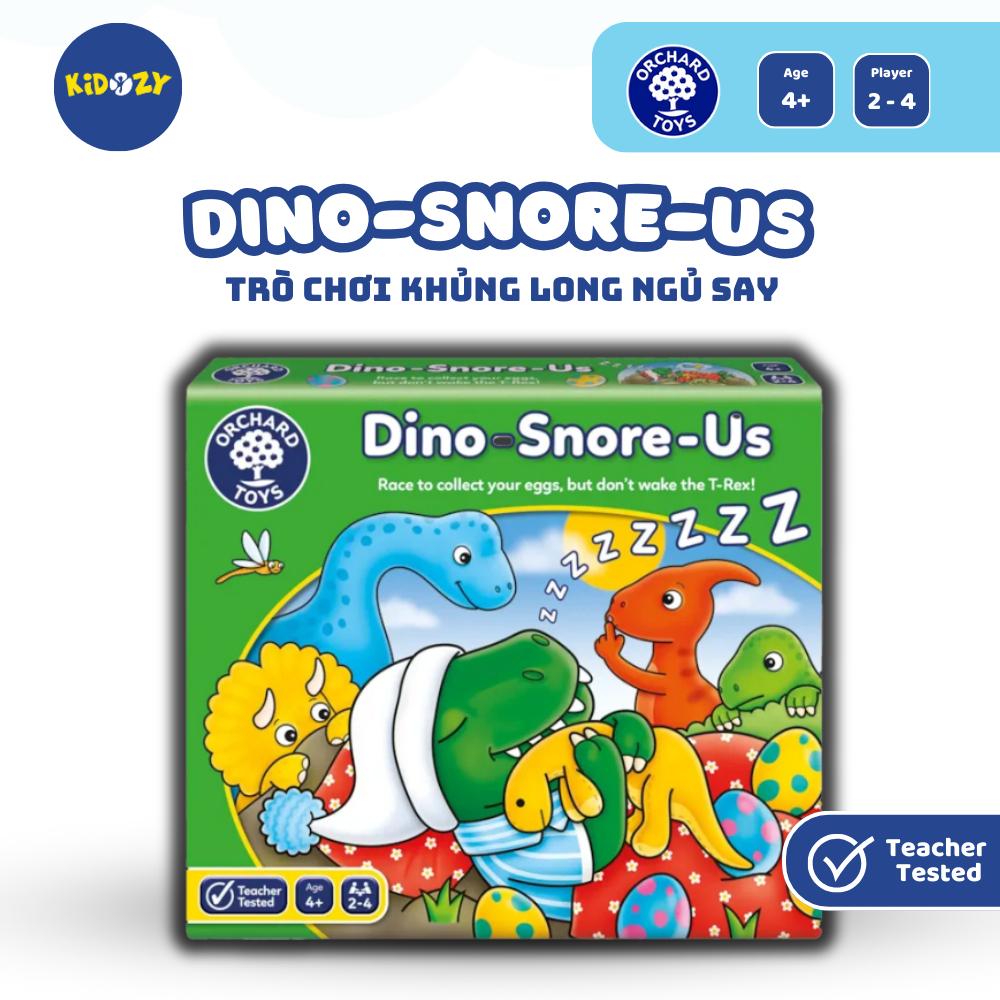 Trò chơi trí tuệ Dino-Snore-Us - Orchard Toys giúp trẻ phát triển kỹ năng làm toán, giao tiếp xã hội