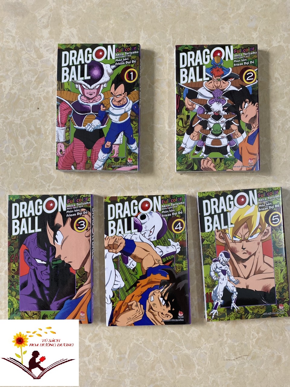 Combo Dragon Ball Full Color - Phần bốn - Tập 1 đến Tập 5