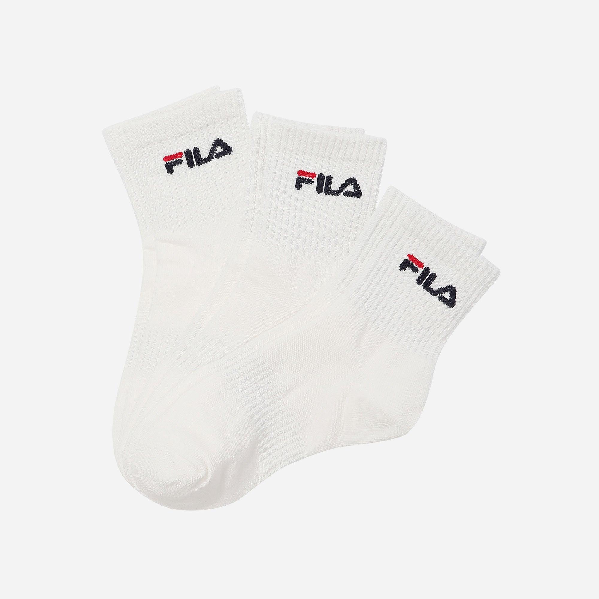 Vớ thời trang unisex Fila 3Pairs - FS3SCE6373X