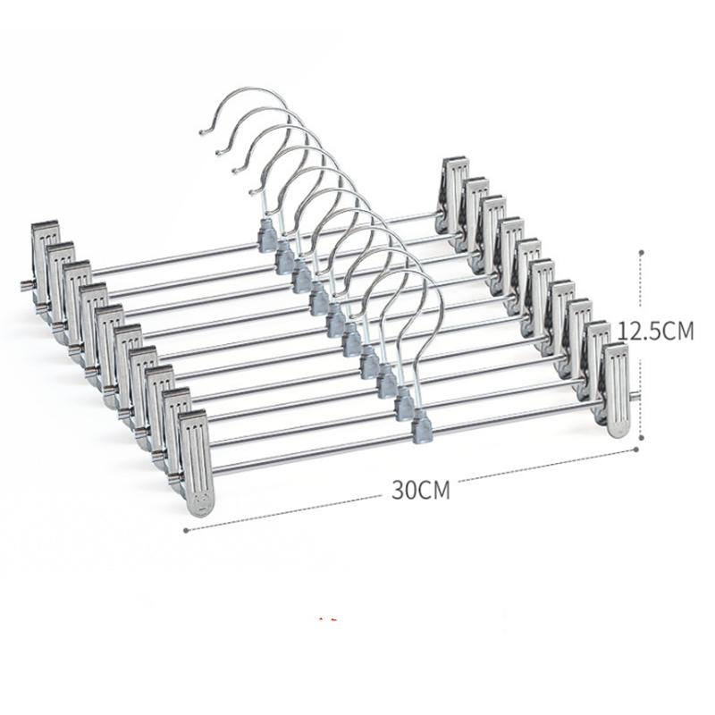 Combo 5 Móc treo quần bằng inox chống trơn trượt