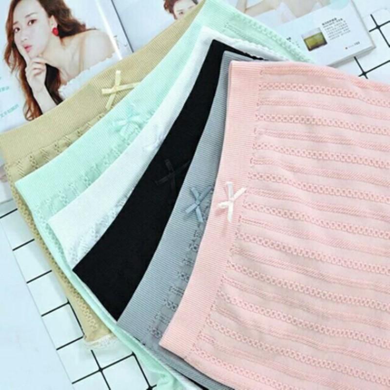 Quần mặc váy gân tăm co giãn 4 chiều