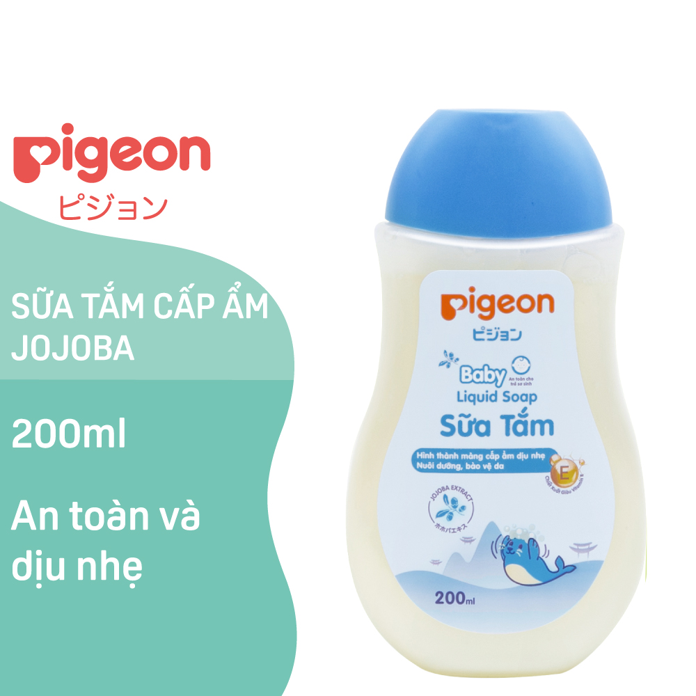 Sữa tắm dịu nhẹ Jojoba Pigeon 200ml/700ml (MẪU MỚI)