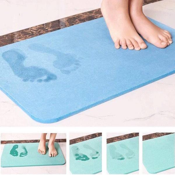 Thảm Đá Lau Chùi Chân siêu thấm Nhật Bản siêu hút nước Tự Khô cực nhanh Không Cần giặt phơi - Không sợ mốc rệp