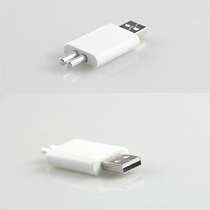 Sạc Pin Phao Câu Đài Đầu Cắm USB Tặng Kèm 2 Pin