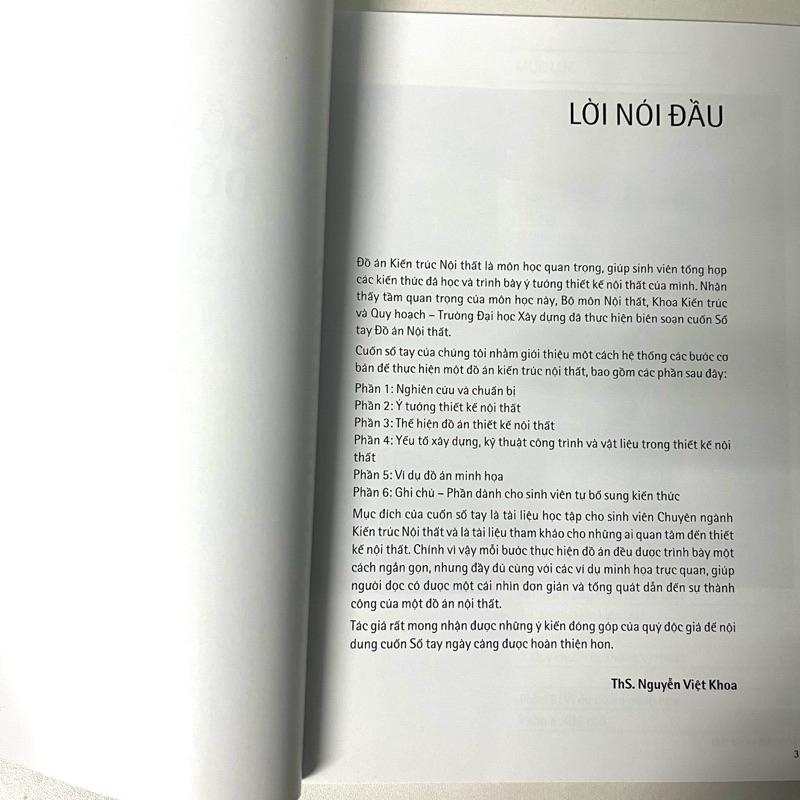 Sách - Sổ Tay Đồ Án Nội Thất