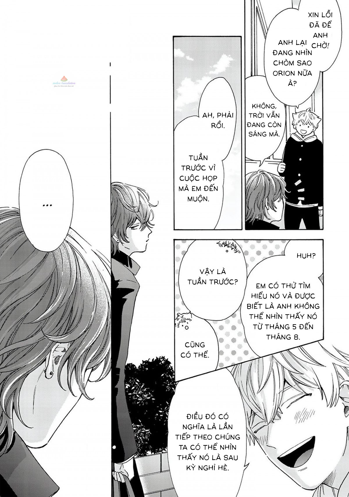 ngôi sao hạng nhất được vẽ bằng nụ hôn chapter 3 19