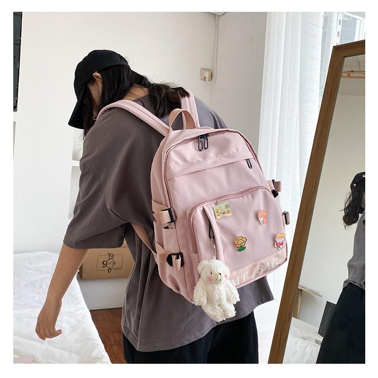 Balo học sinh dễ thương dung thích lớn có kèm sticker
