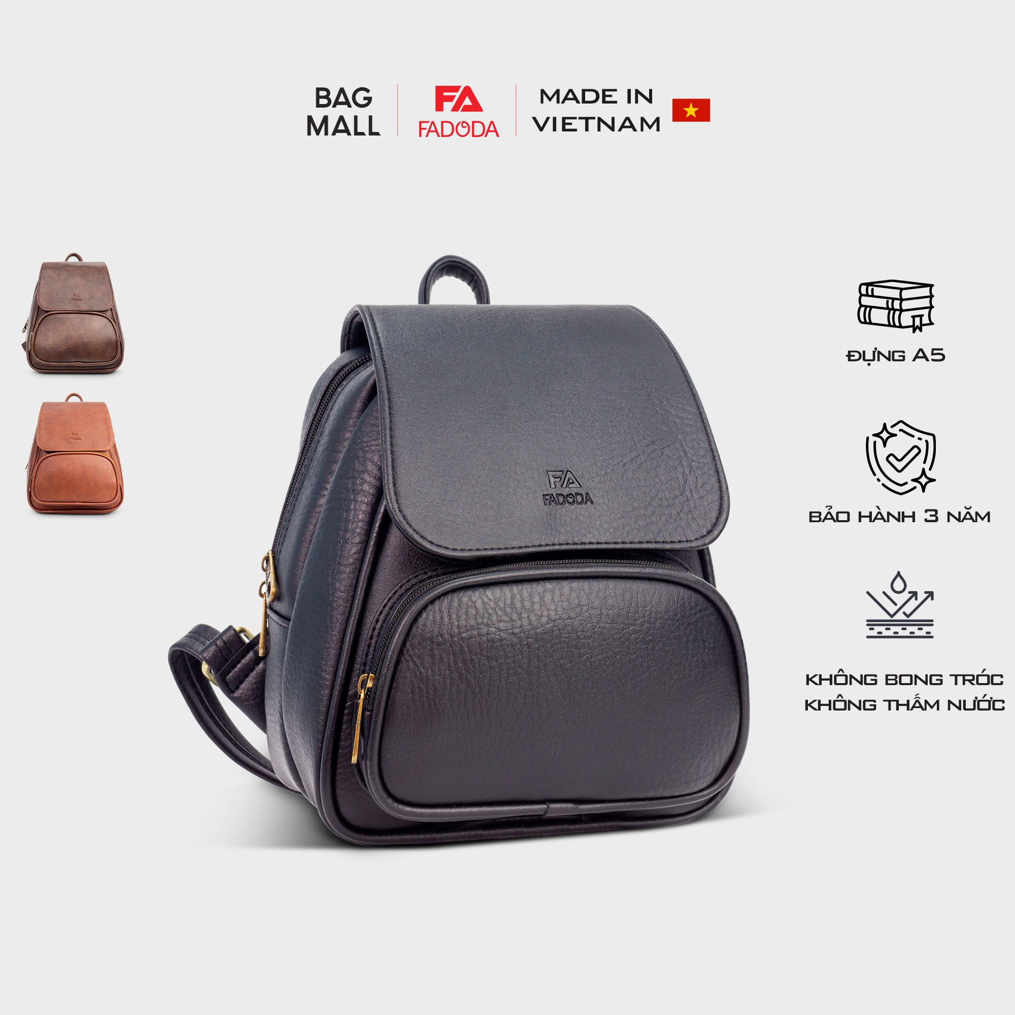 Balo nữ thời trang FADODA FBA1