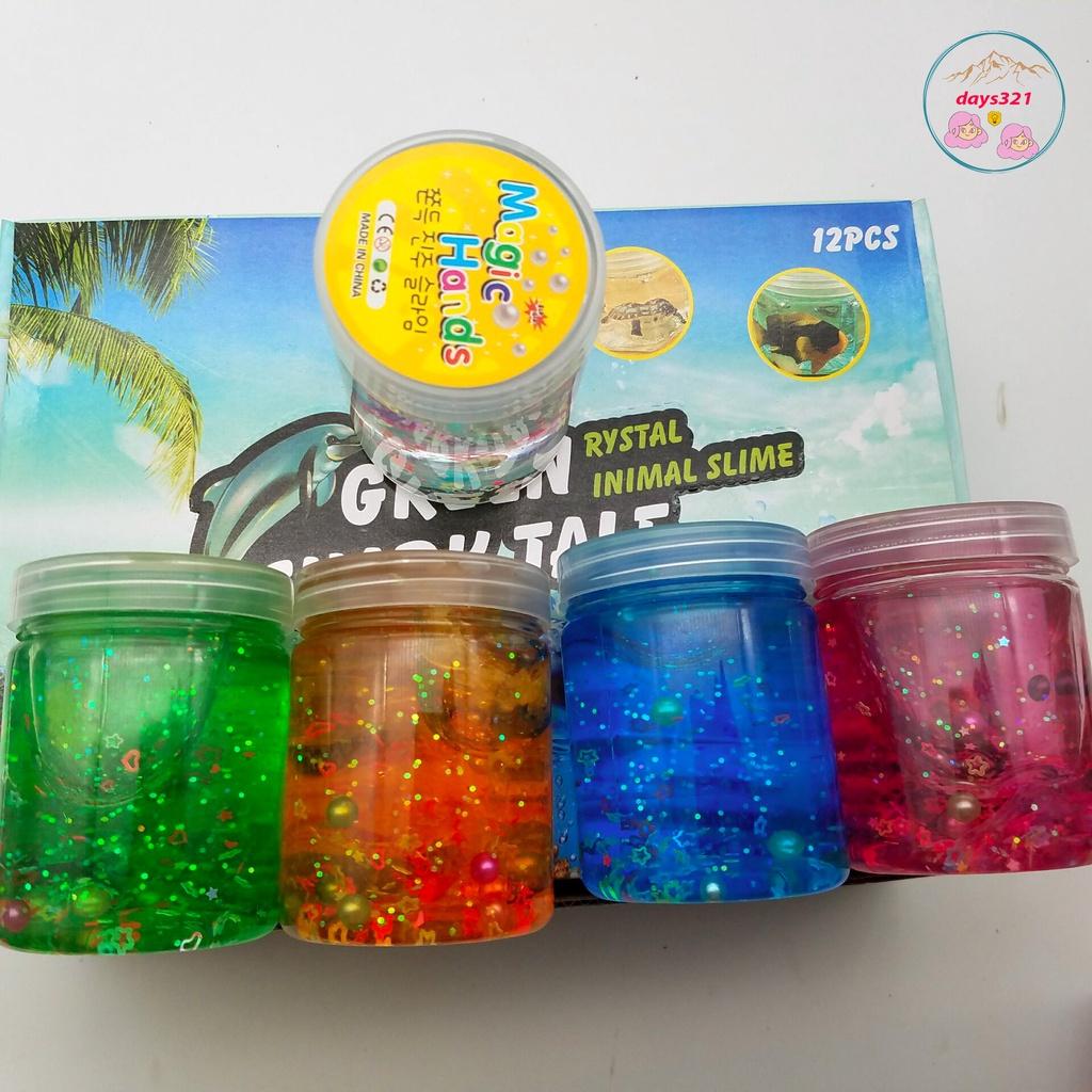 SLIME NGỌC TRAI BIỂN charm sao 6 màu cực đẹp Slam thiết kế độc đáo ấn tượng squishy