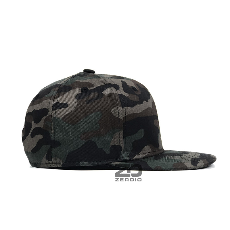 Mũ rằn ri nam nữ, Nón snapback hiphop vải cotton dày form cứng cao cấp