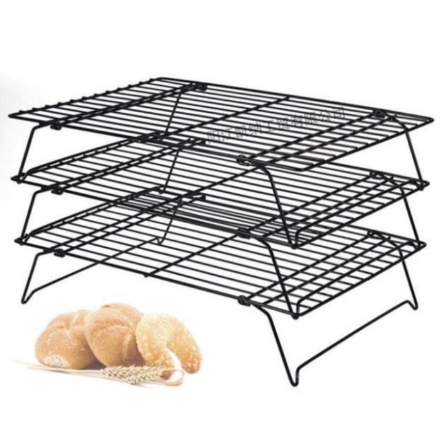 Rack hong bánh 3 tầng 40x25cm 34x24cm