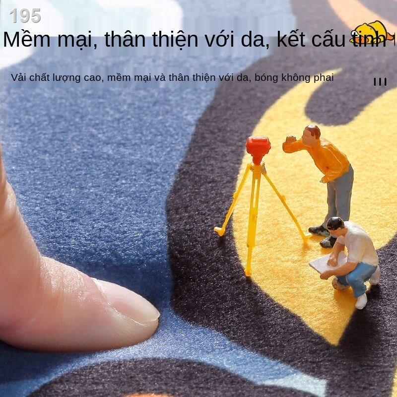 Thảm phòng tắm thấm nước cửa chống trượt hoạt hình gia đình nhà vệ sinh