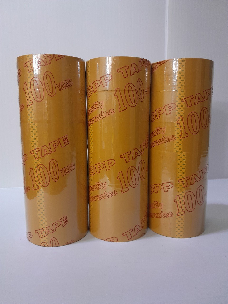 Băng keo đục 1,2Kg, 100 Yard, Lõi 5Li, keo dày, màng dai, đủ cân, đúng lõi, giá xưởng, hàng có sẵn giao ngay