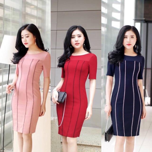 SALE SỐC Đầm ôm đè dây ren V166 thời trang