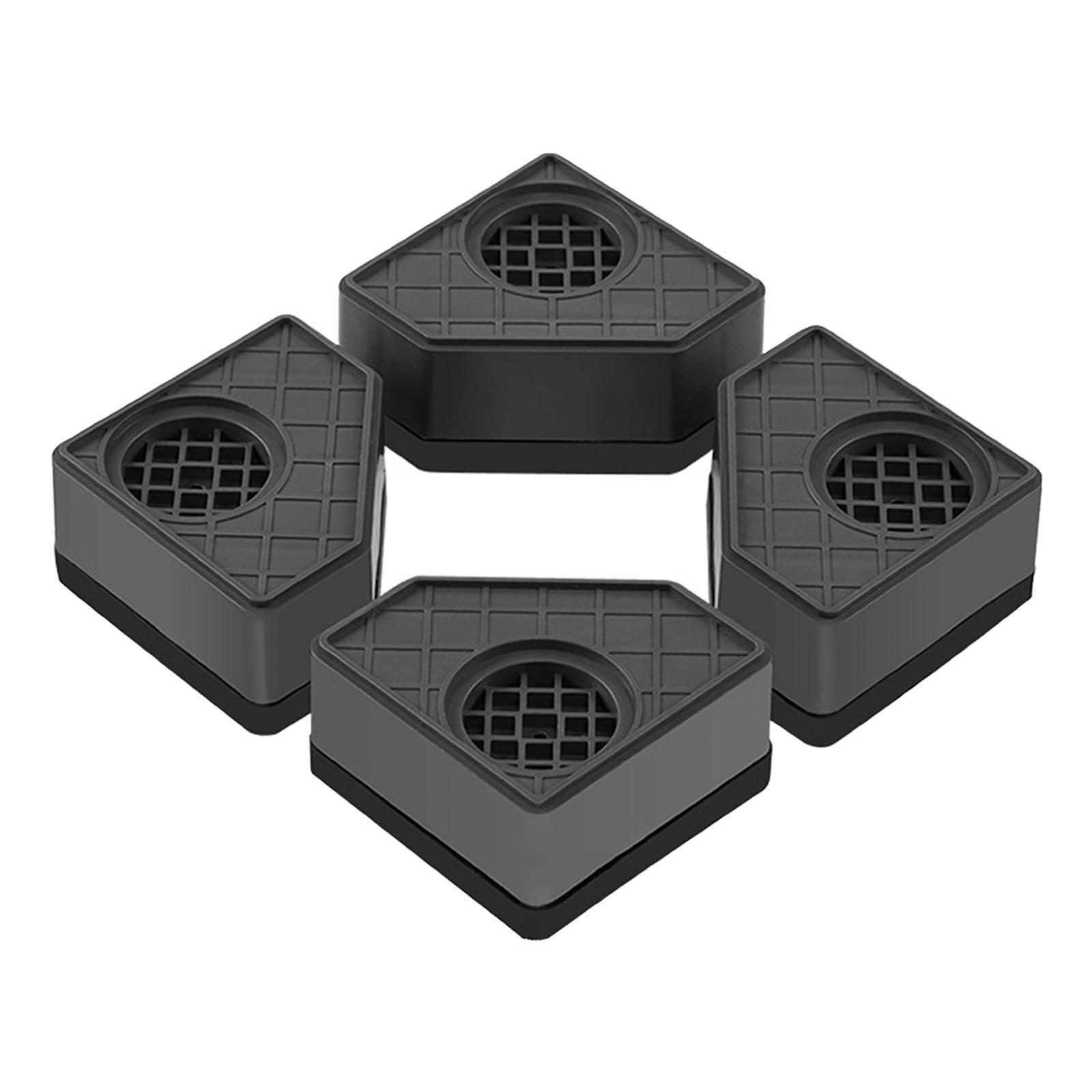 4x Washer Vibration Pads Washing Machine Feet Mat Stop Shaking for Dryer Machine