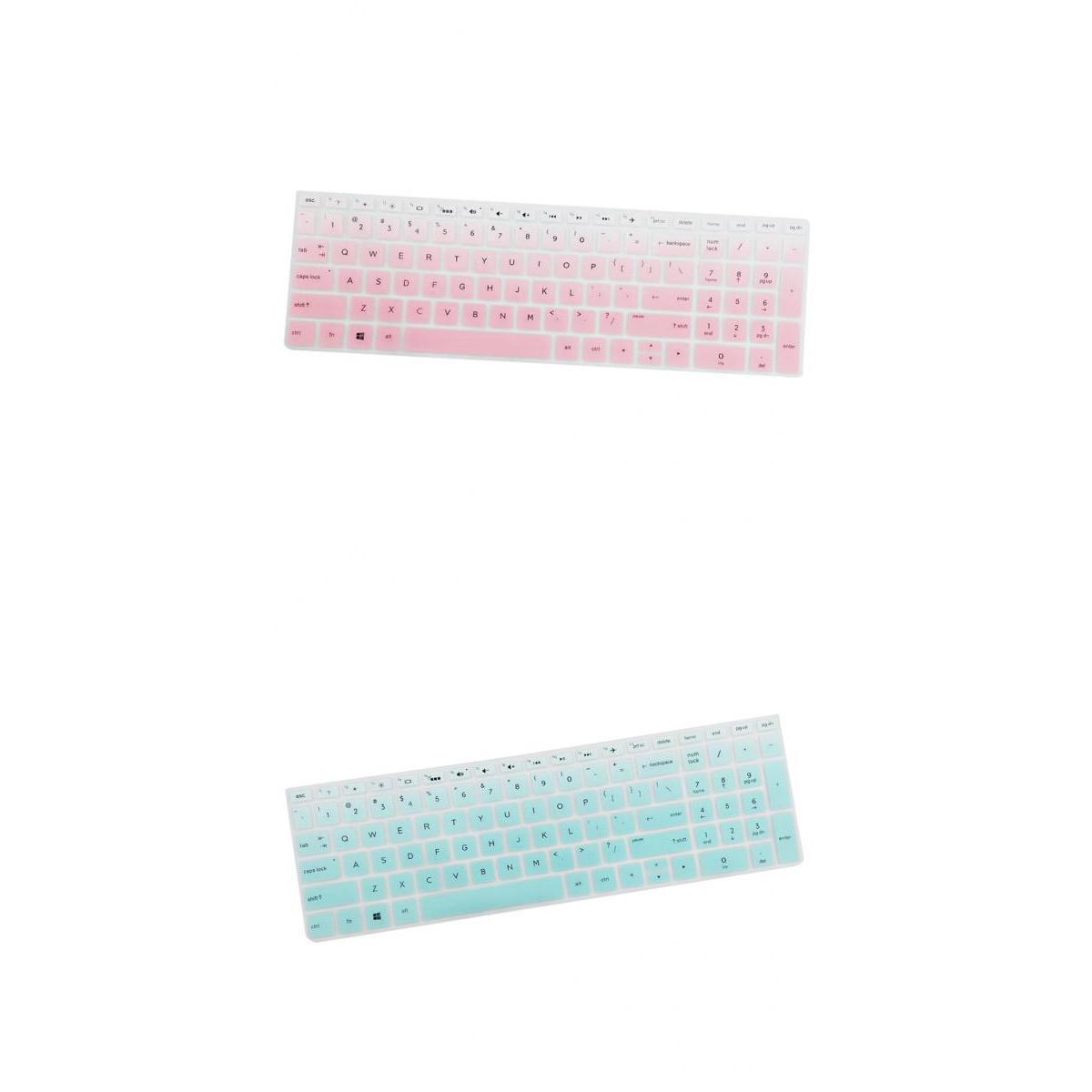 2x High invisible Keyboard Protector For 15.6" BF Laptop Black