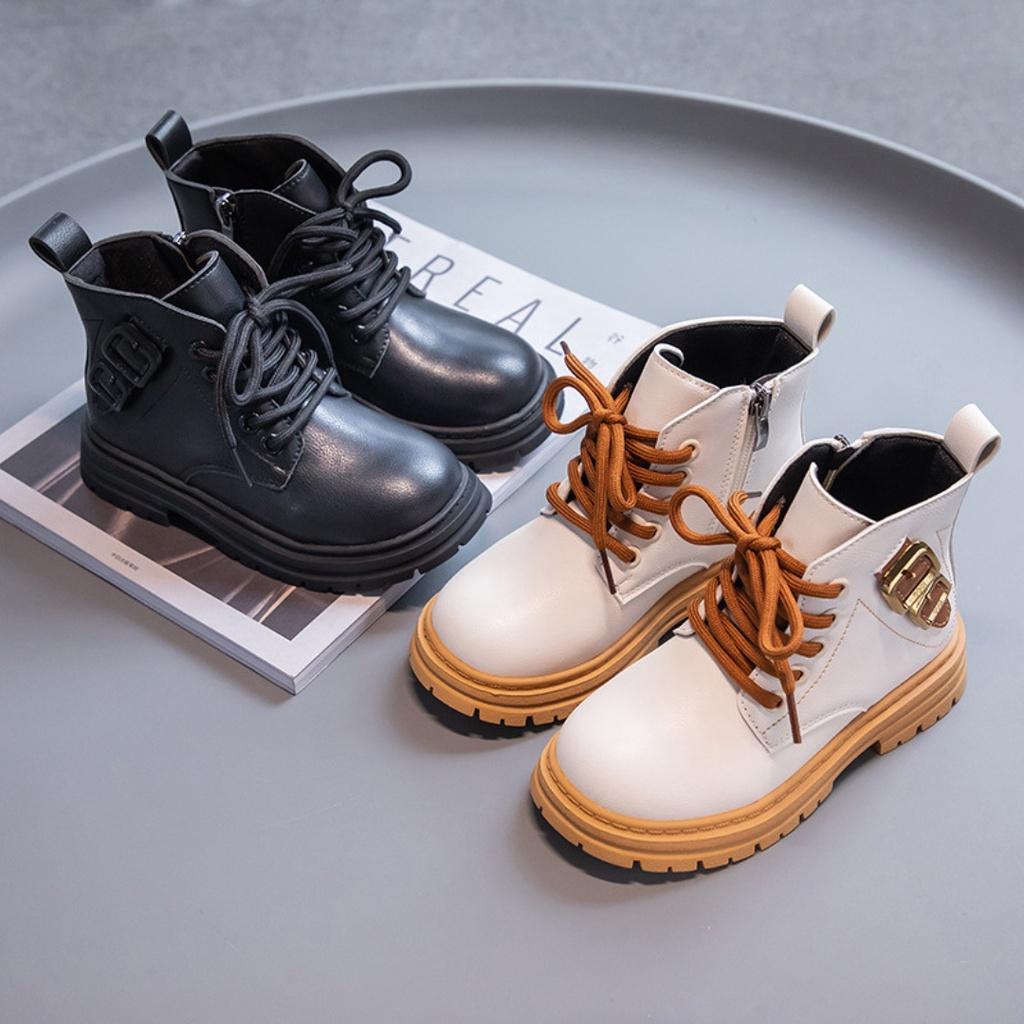 Giày boot bé gái bé trai giày cao cổ trẻ em hàng đẹp siêu chất da mềm đi êm chân hàng xuất khẩu xịn xò